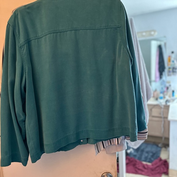 Cold Water creek teal jacket. Worn once or twice - Picture 4 of 5